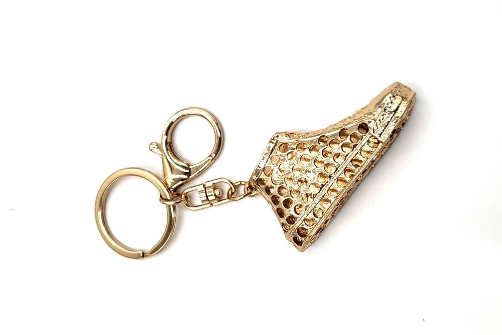 Brelok bucik cyrkonie do kluczy torebki plecaka