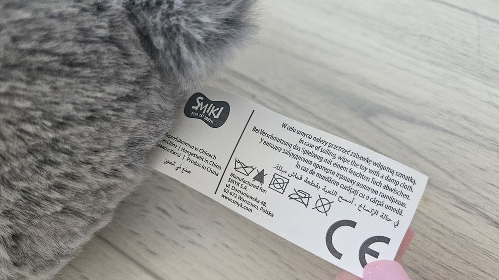 Smiki interaktywny chrapiący miś usypiacz