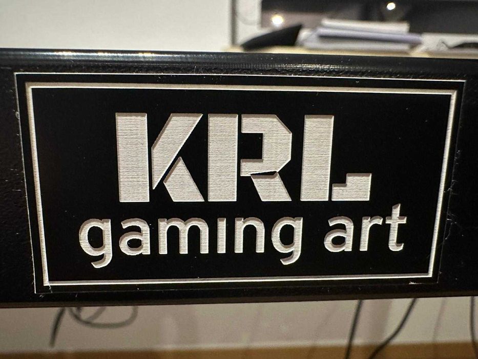 Biurko gamingowe czarne 140x70