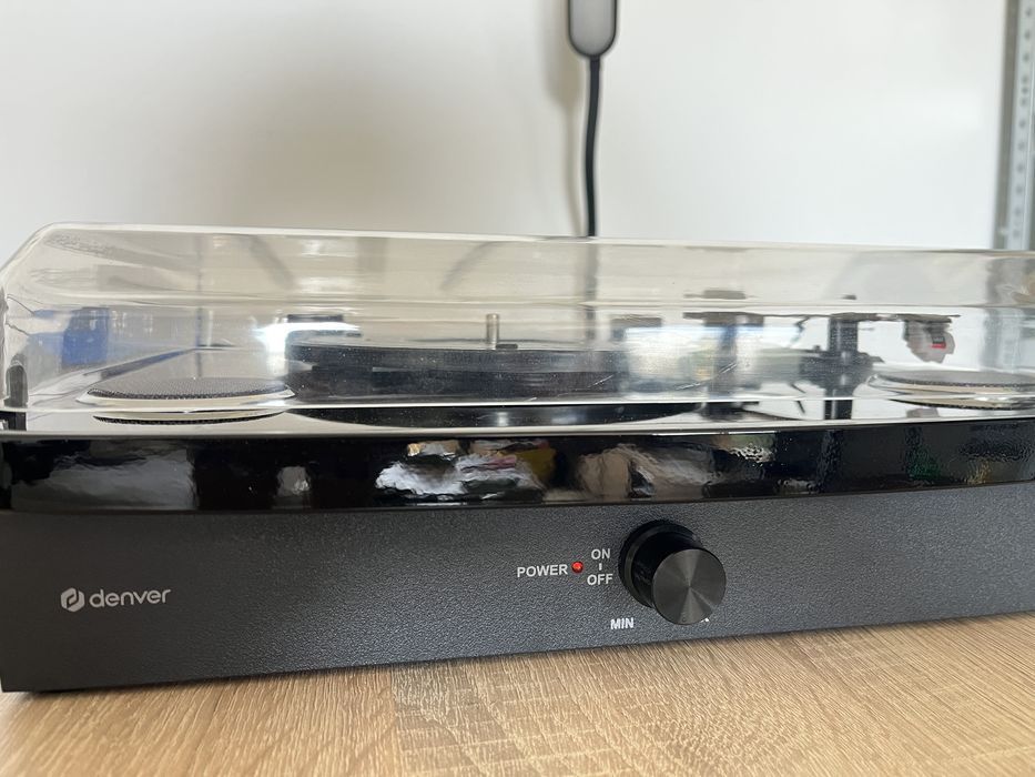 Gramofon Denver - bluetooth, głośniki, usb, stan idealny