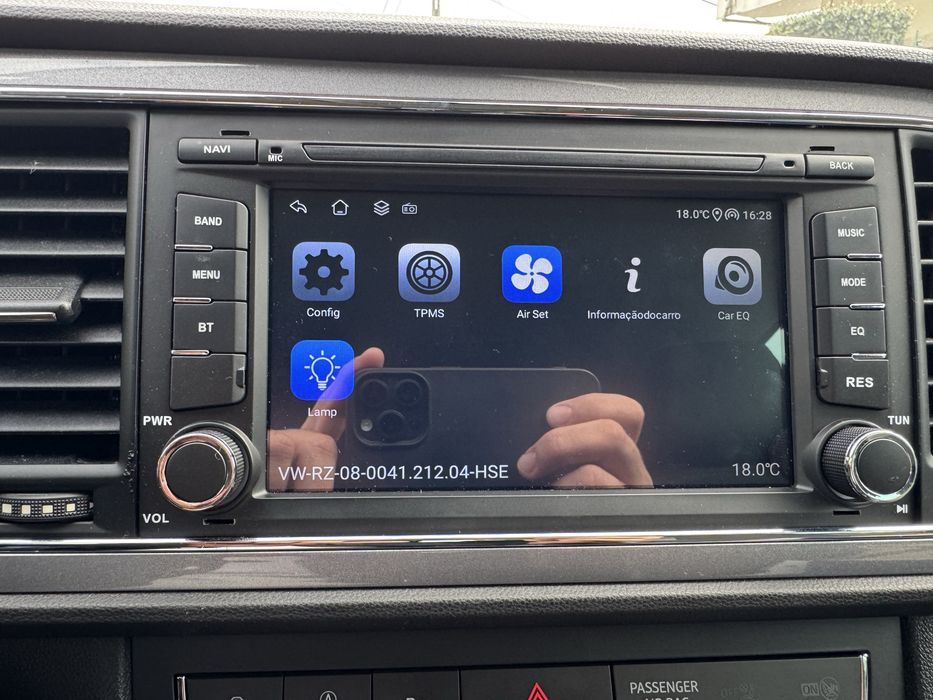 Vendo Rádio Android 7” para seat leon