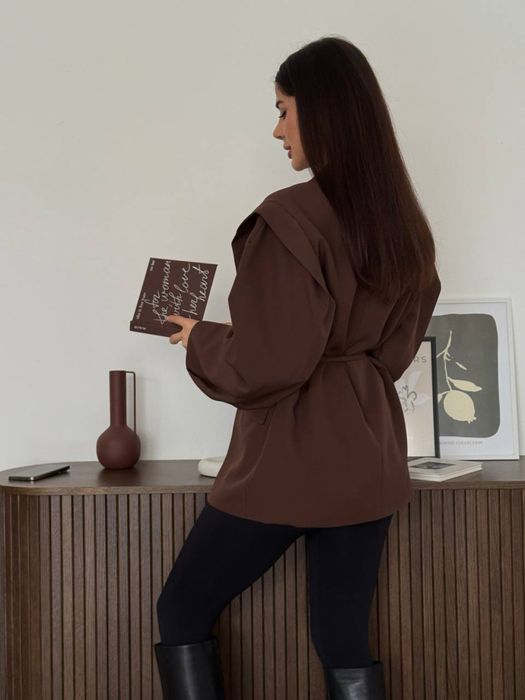 Піджак шоколадний