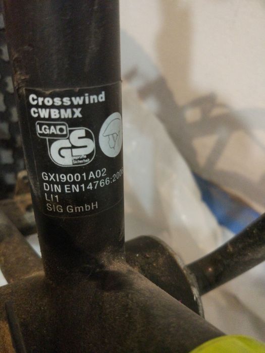 Rower Bmx Cross Wind Free Style Oryginalny Profilowane uchwyty-unikat