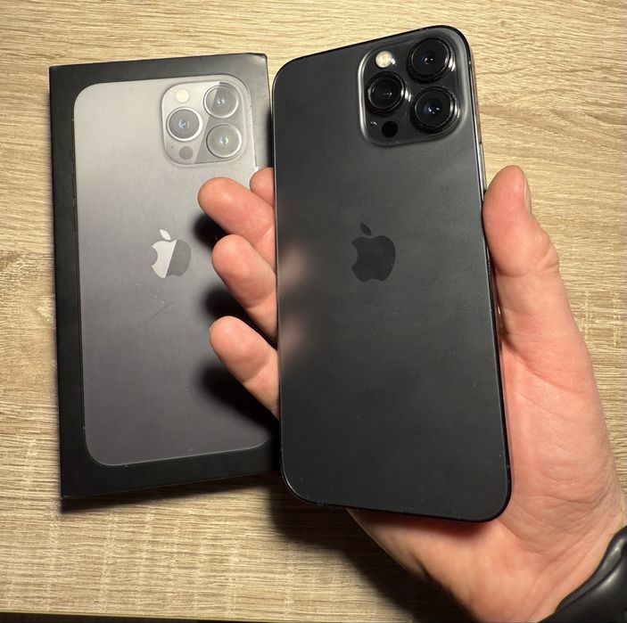 Iphone 13 PRO MAX 128 gb graphite świetny stan + etui