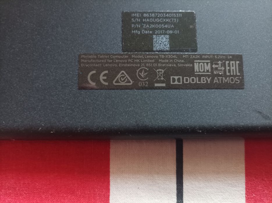 Продам планшет Lenovo TB-X304L