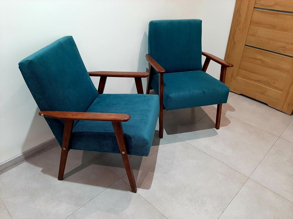 Meble PRL. po renowacji.