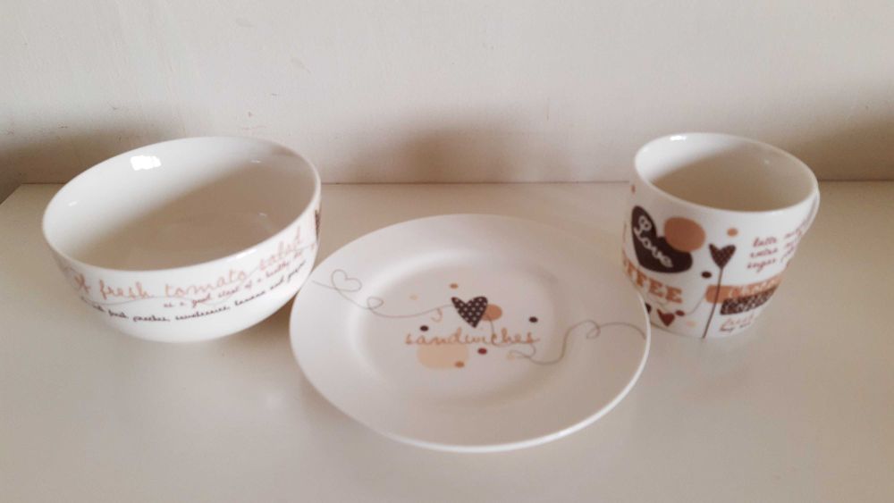 Zestaw śniadaniowy, kolekcja prezentowa