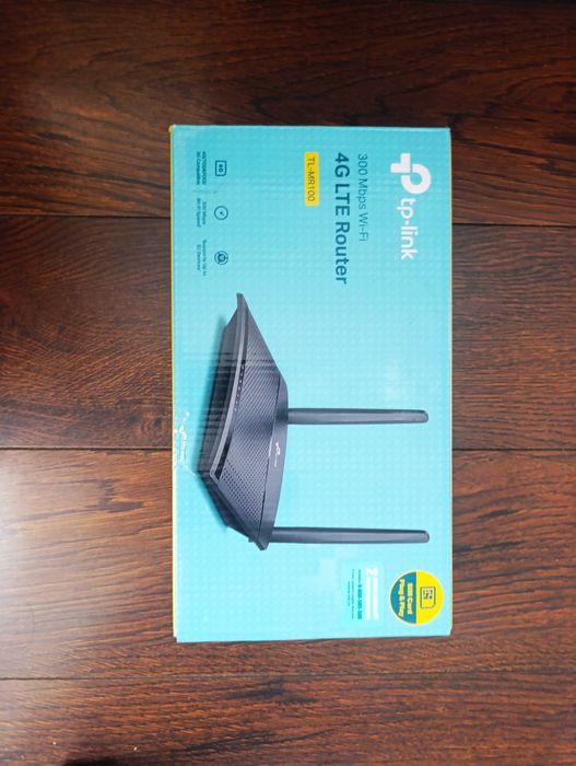 Роутер TP Link TL-MR100 N300 4G LTE Wi-Fi маршрутизатор sim