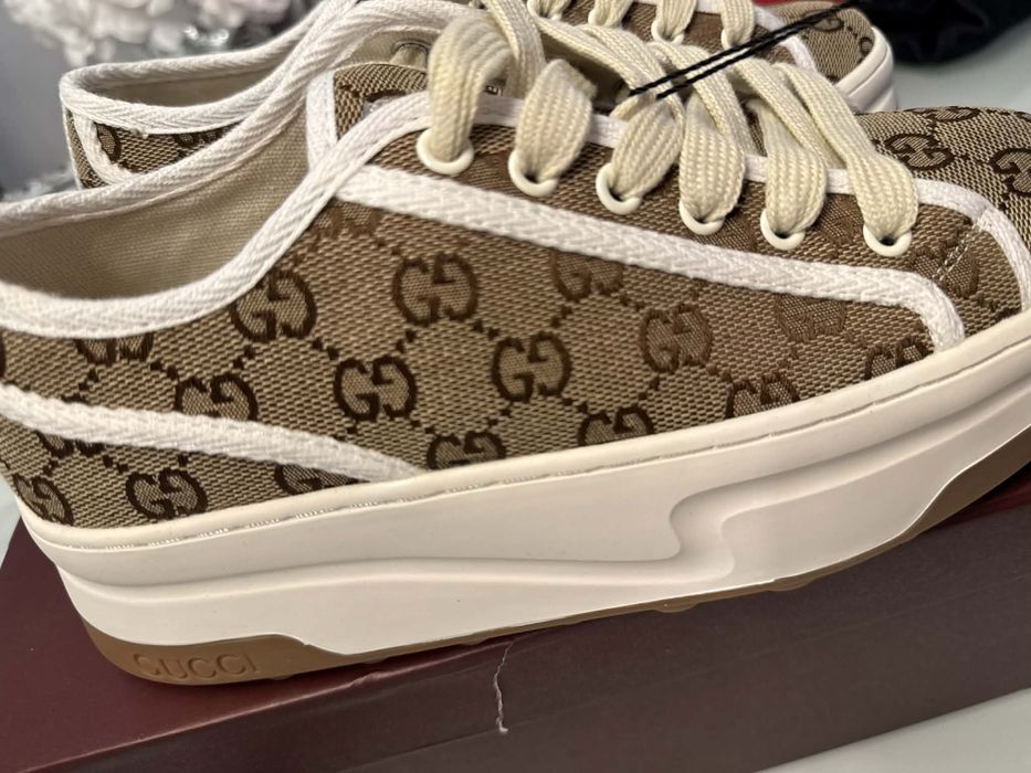 Trampki gucci bezowe