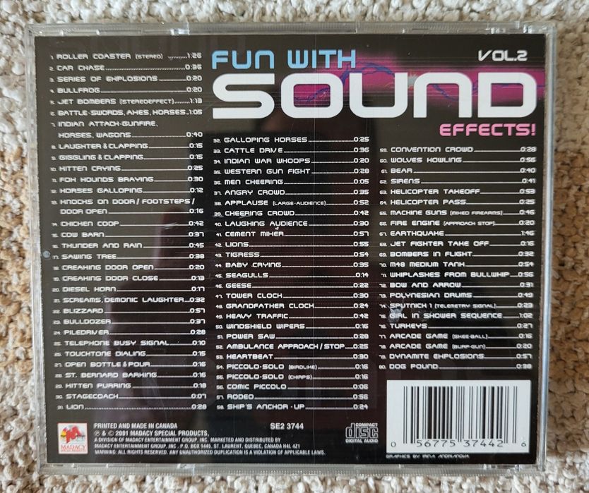 Fun with sound effects - Volume 2