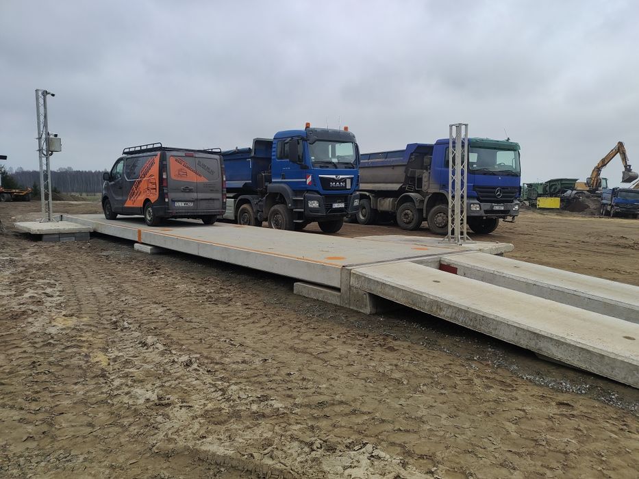 Waga samochodowa- betonowa 14 x 3- 50/60 T 15 lat gwarancji!!