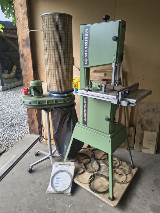 Piła taśmowa bas 315 plus odciąg spa 1000