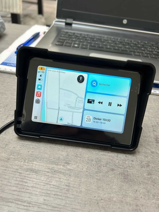 Nawigacja motocyklowa EKIY MTC-16 z CarPlay i Android Auto IP67 nowa