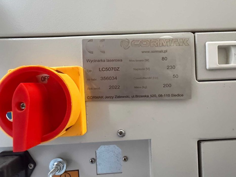 Ploter laserowy CORMAK LC5070Z