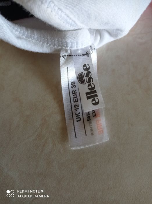 Stanik biustonosz sportowy crop top 38 M ellesse braletka