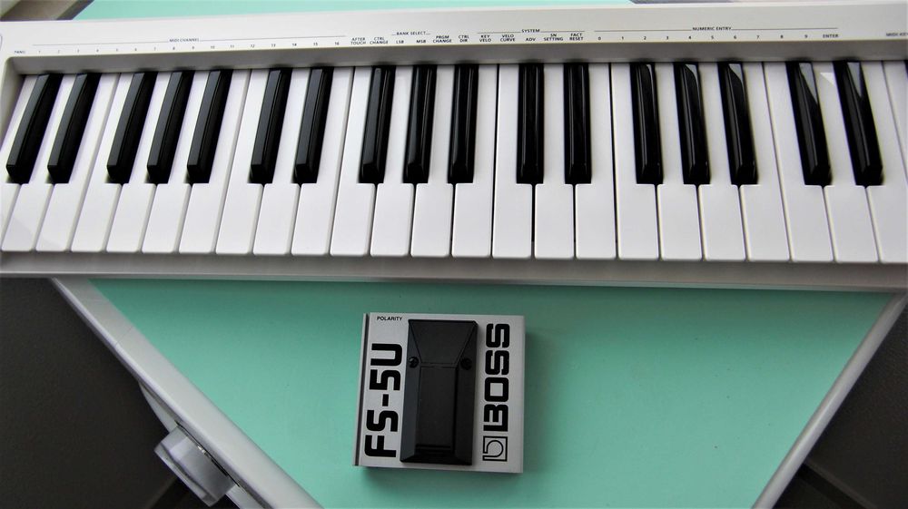 Vendo teclado Midi da Roland + pedal da Boss