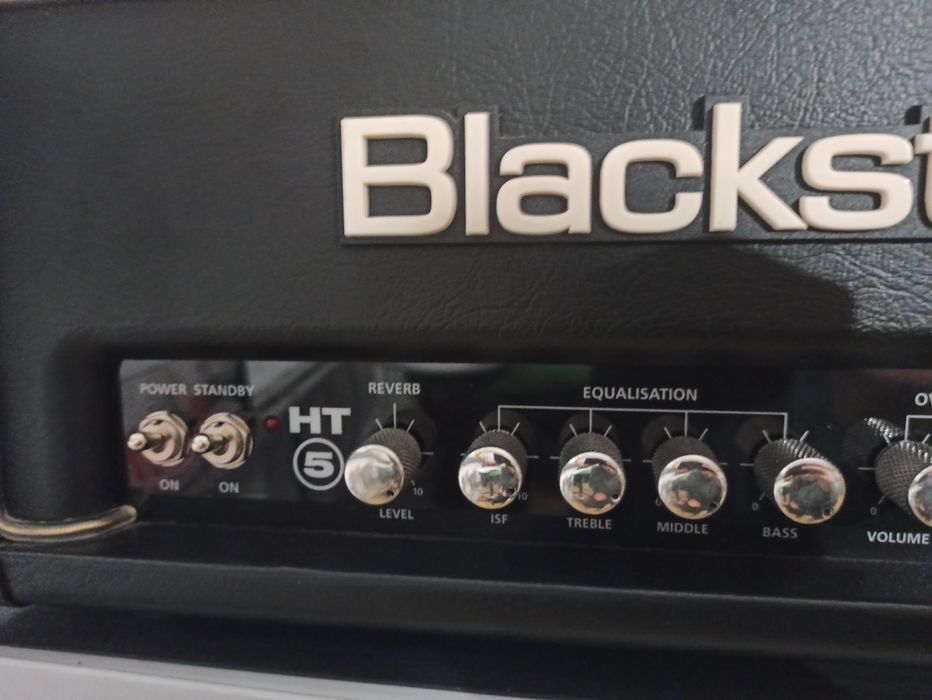 Wzmacniacz lampowy Blackstar ht5r głowa + dedykowana kolumna+ footswitch