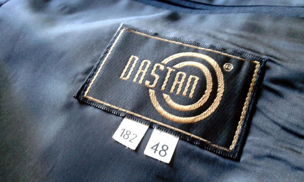 Garnitur 3 częściowy DASTAN 48/182 marynarka kamizelka spodnie garnia