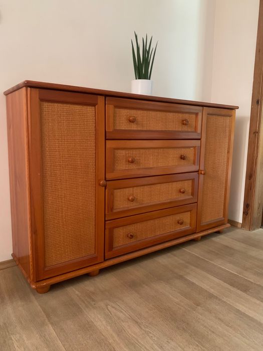 Szafka pod tv rattan