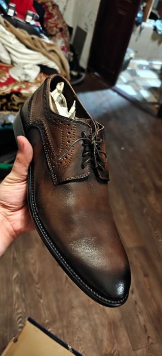 Туфли мужские кожаные