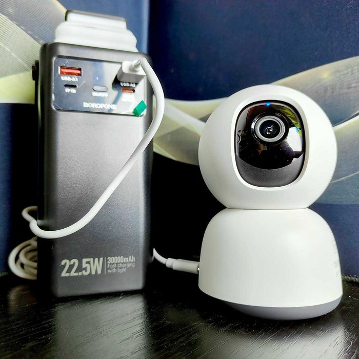 Поворотна Wi Fi камера спостереження Baseus Security P1 Lite 2K IP відеоняня розумний дім