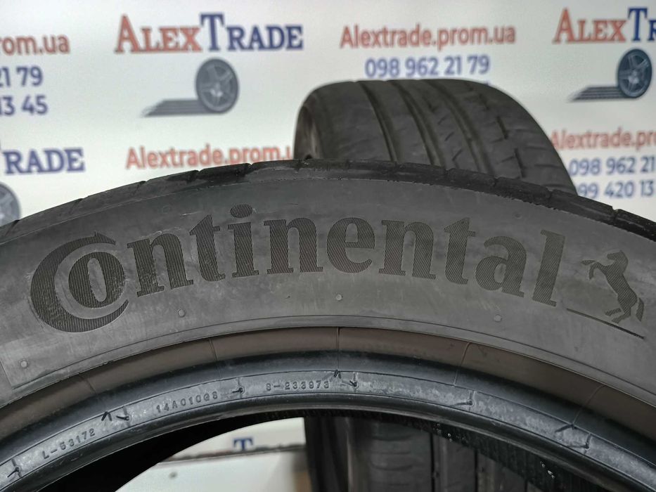 2 шт. 225/50 R17 Continental PremiumContact 6 літні шини вживані