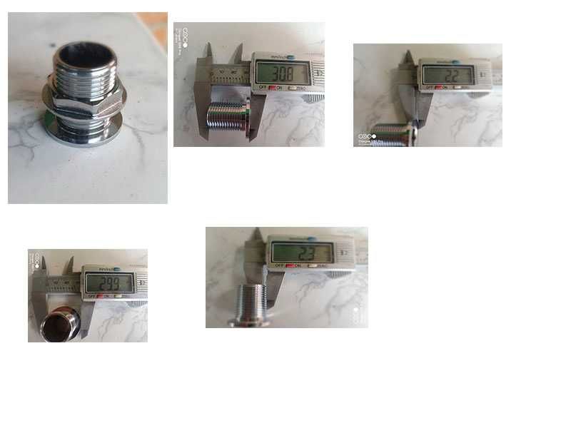 Врезка 1/2", 3/4"в бак, бидон, штуцер, соед. трубка для дистиллятор