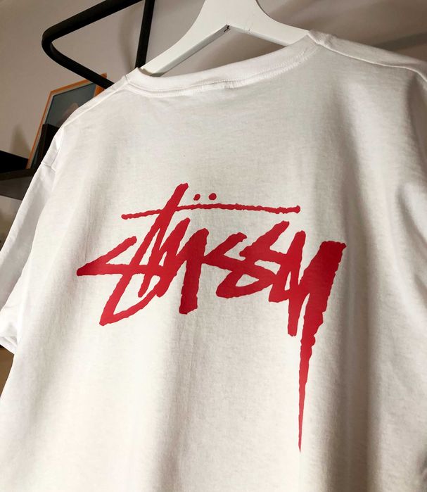 Футболка Stussy (red logo)