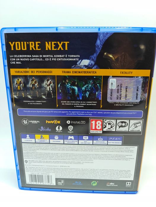 Gra ps4 mortal kombat 11 epickie walki brutalne zakończenia dynamiczna