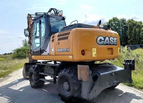 -7%, Kолісний екскаватор Case WX148
