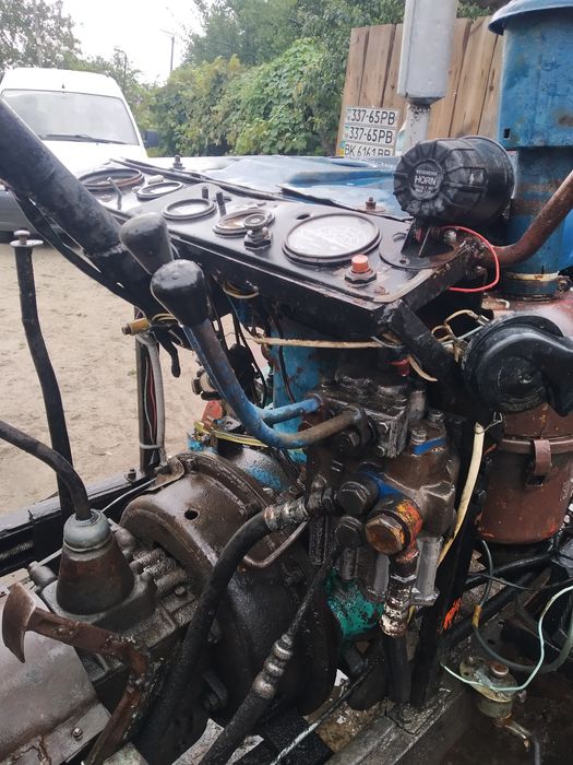 Трактор саморобний