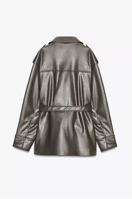 ‼️Куртка кожанка шкіряна куртка шкірянка курточка бомбер zara зара