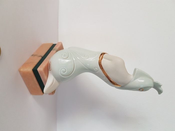 Figura de porcelana marca Galos