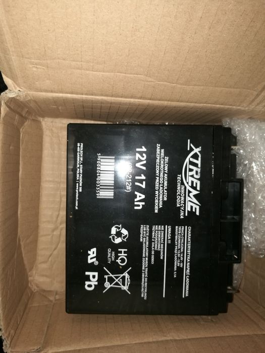 Bateria de gel de 12V 17AH nova