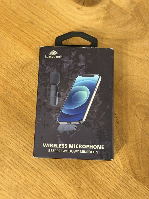 Bezprzewodowy mikrofon- wejście USB lightning