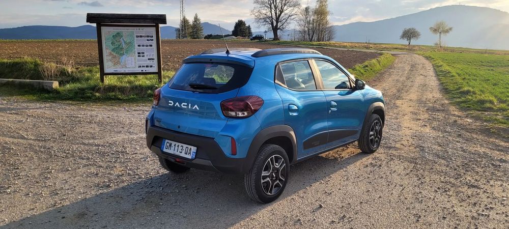 Dacia Spring LIFT 2023R 1O0% Elektryk LED Tablet Kamera serwis ASO Super cena