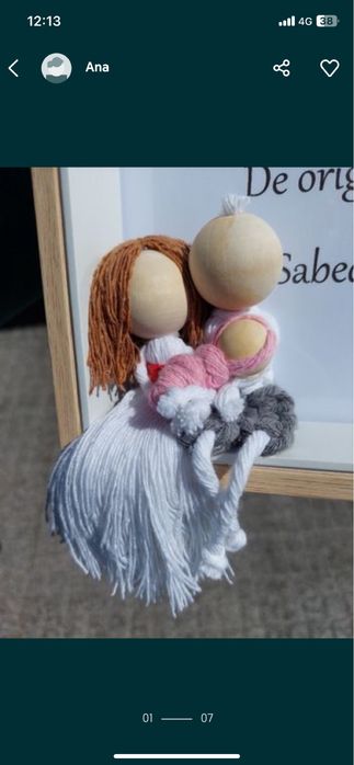 Moldura Familia Macrame