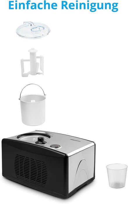 Maszyna do lodów i jogurtu, 1,5 l, 150 W