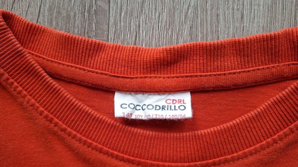 Bluzka chłopięca Cocodrillo 140 czerwona