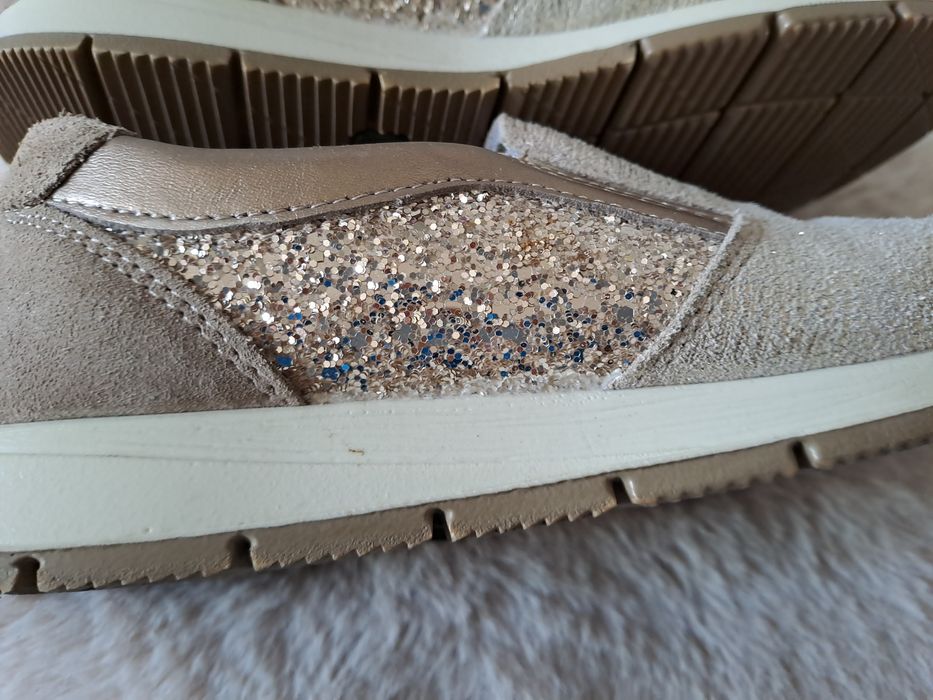 Buty skórzane damskie rozm. 38 (24 cm)