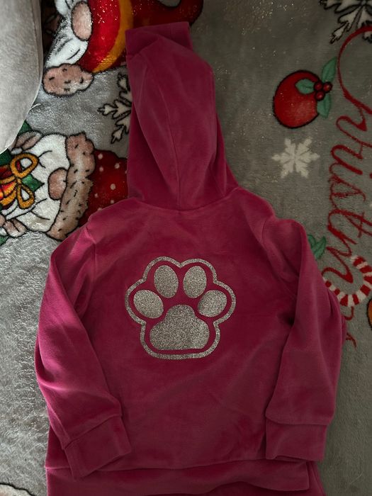 Велюровий костюмчик для дівчинки 86