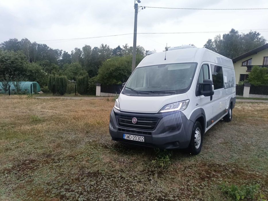 Kamper van Fiat Ducato od nowości w jednych rękach
