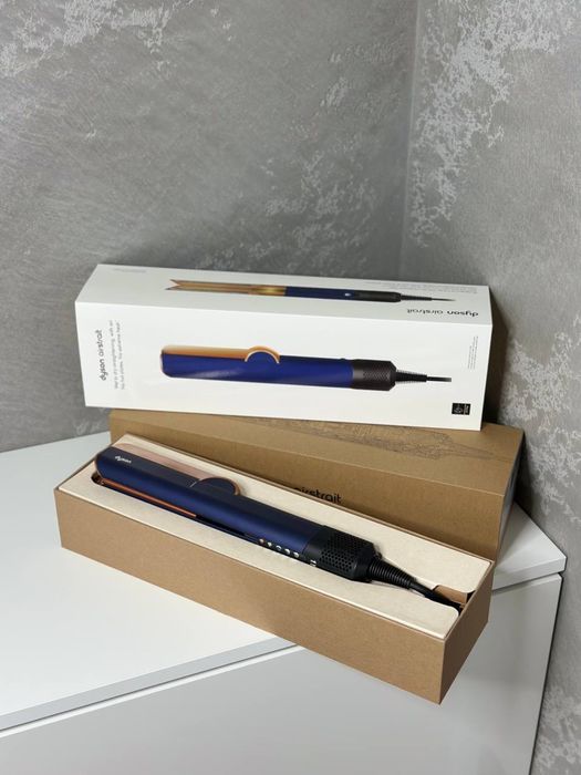 Вирівнювач для волосся Dyson Airstrait HT01 синій premium Copper