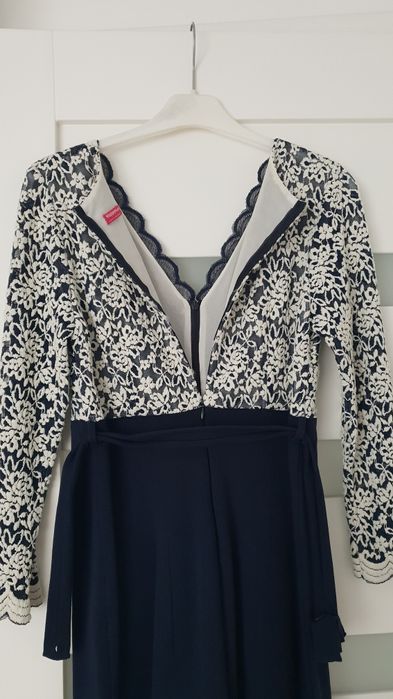 Suknia ciążowa Happymum r.36 z możliwością rozpięcia do karmienia