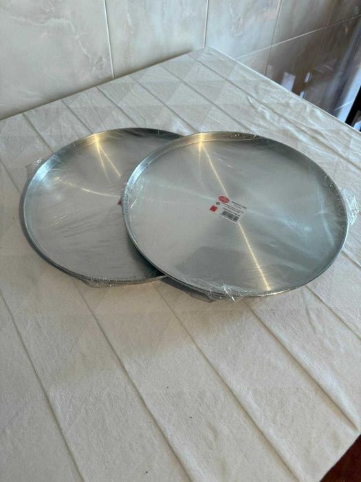formas para confecção de pizzas