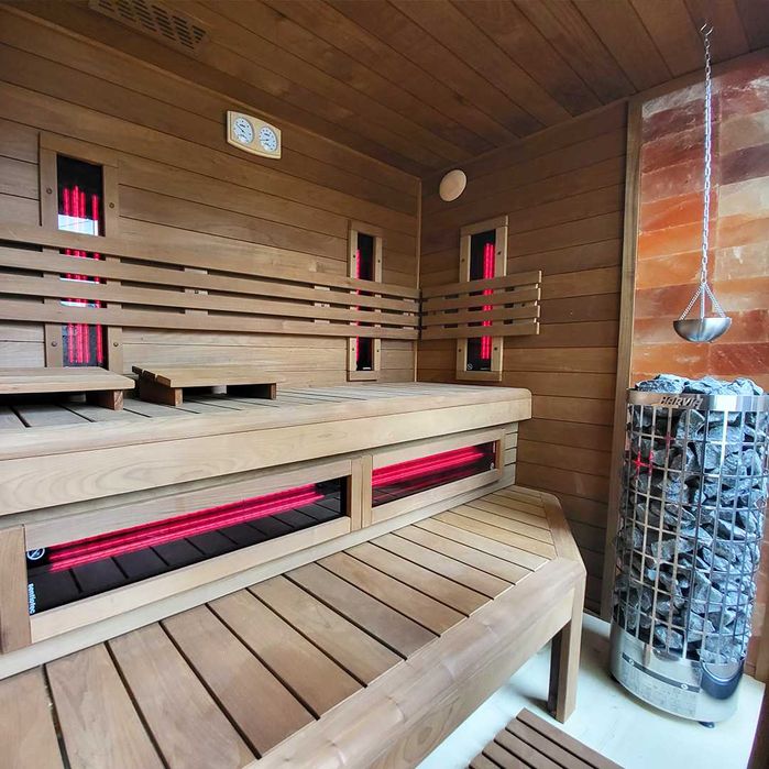 Sauna ogrodowa Olaf 235 cm x 175 cm