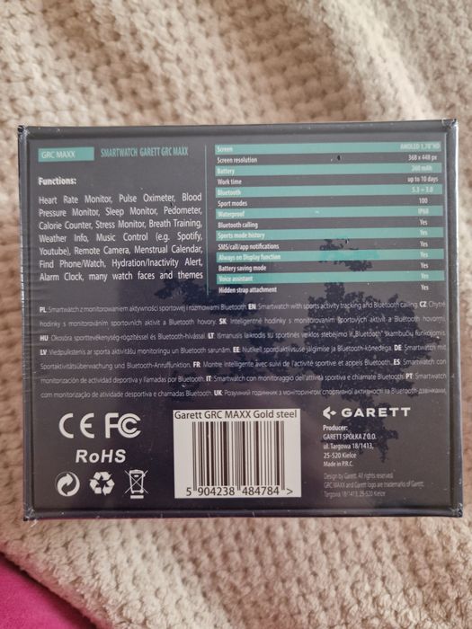 Smartwatch Garett GRC MAXX
