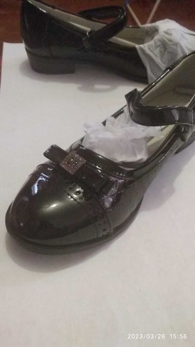 Лакированные бальные туфельки для девочки НОВЫЕ 35 размер Tom.m