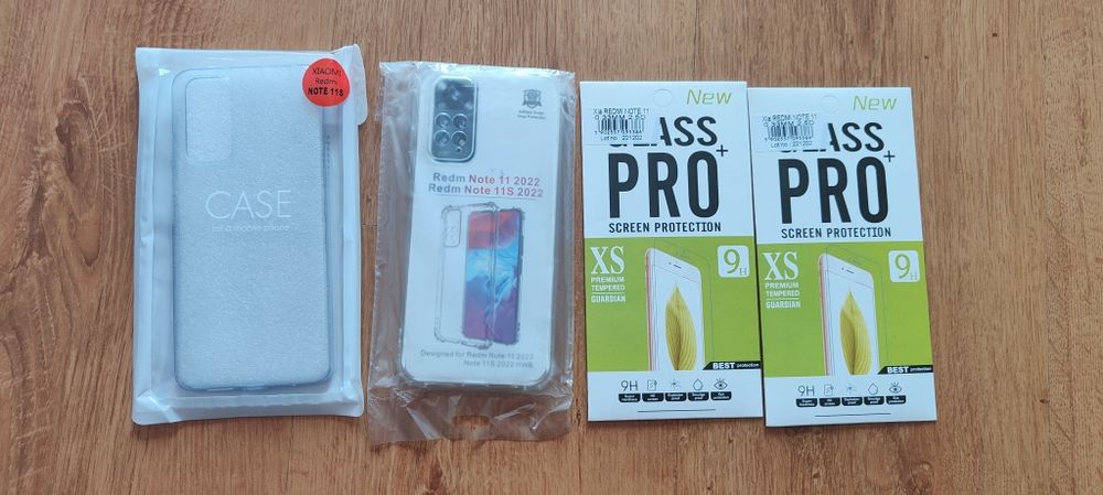 Redmi note 11 i 11s Etui i szkła ochronne