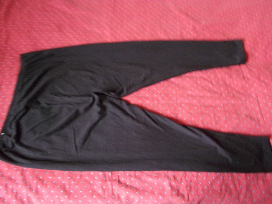 Duże czarne legginsy damskie Janina XL